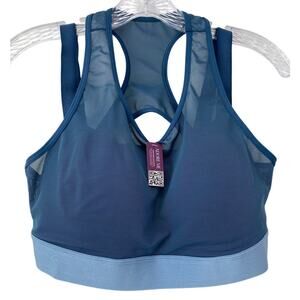 NEW Adore Me Micah High Impact Sports Bra Size 36 D Razorback Mesh Key Largo